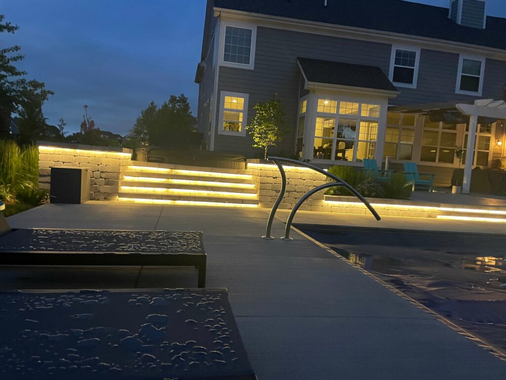 New construction home in West Naperville, IL — pre-move-in electrical walk-through